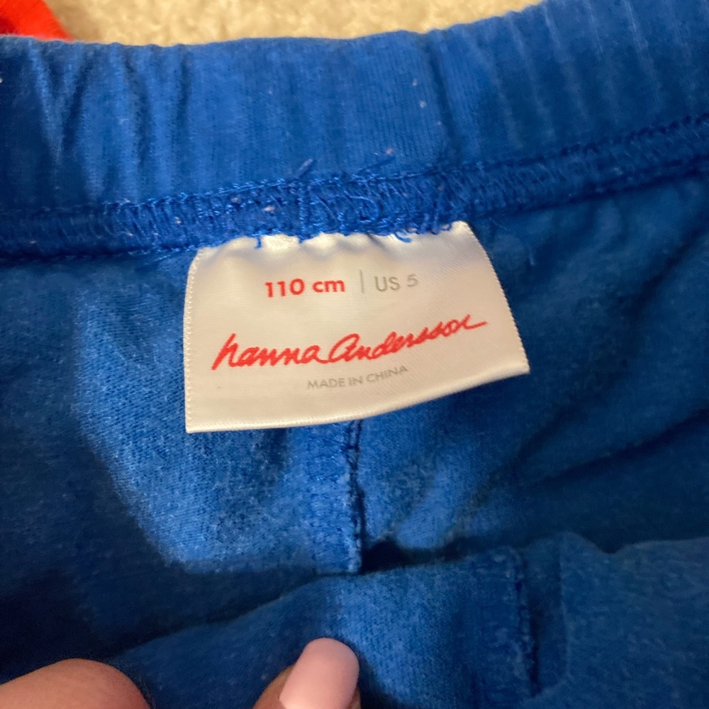 Hanna Andersson red and blue skirt - Picture 4 of 5